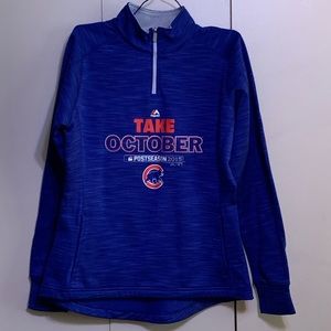2015 post season cubs quarter zip
